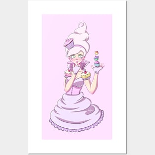 Marie the Cake Girl Posters and Art